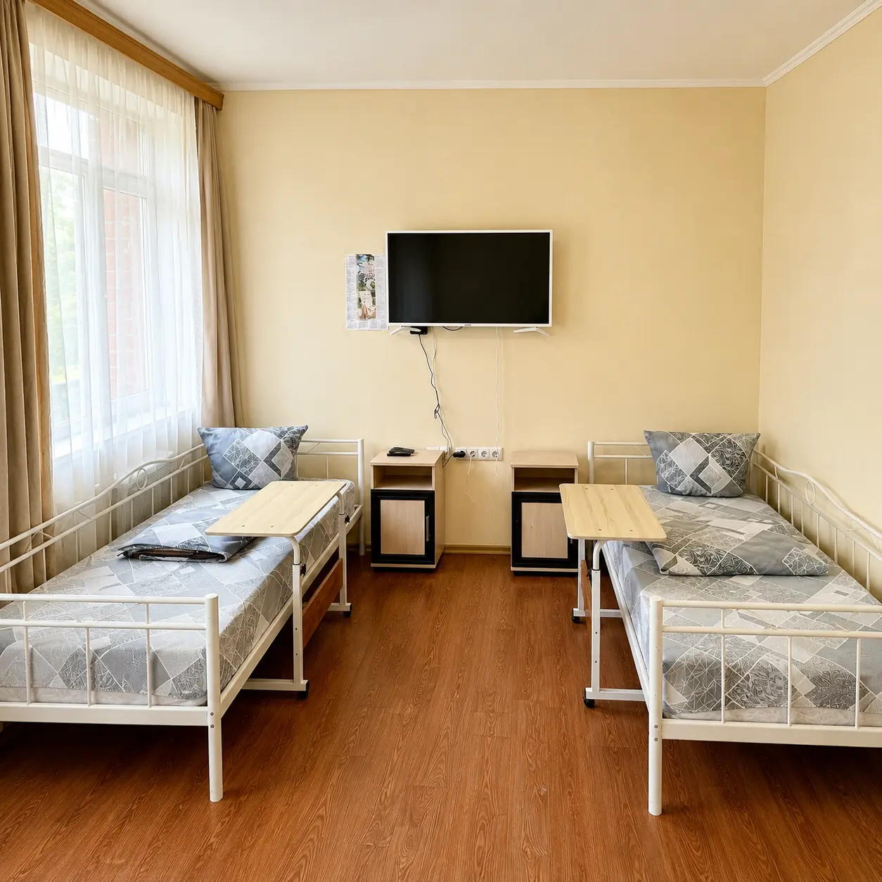 Комната для постояльцев в пансионате